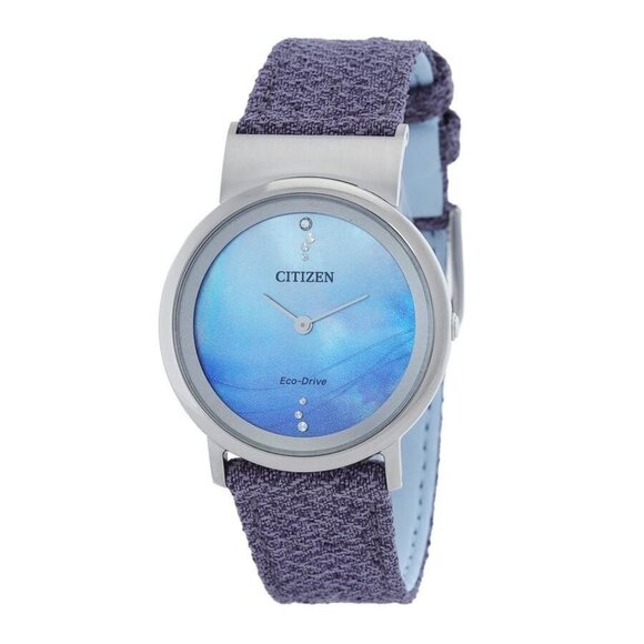 NWT Citizen Fashion Ladies Eco-Drive Titanium Authentic Watch - Picture 1 of 3